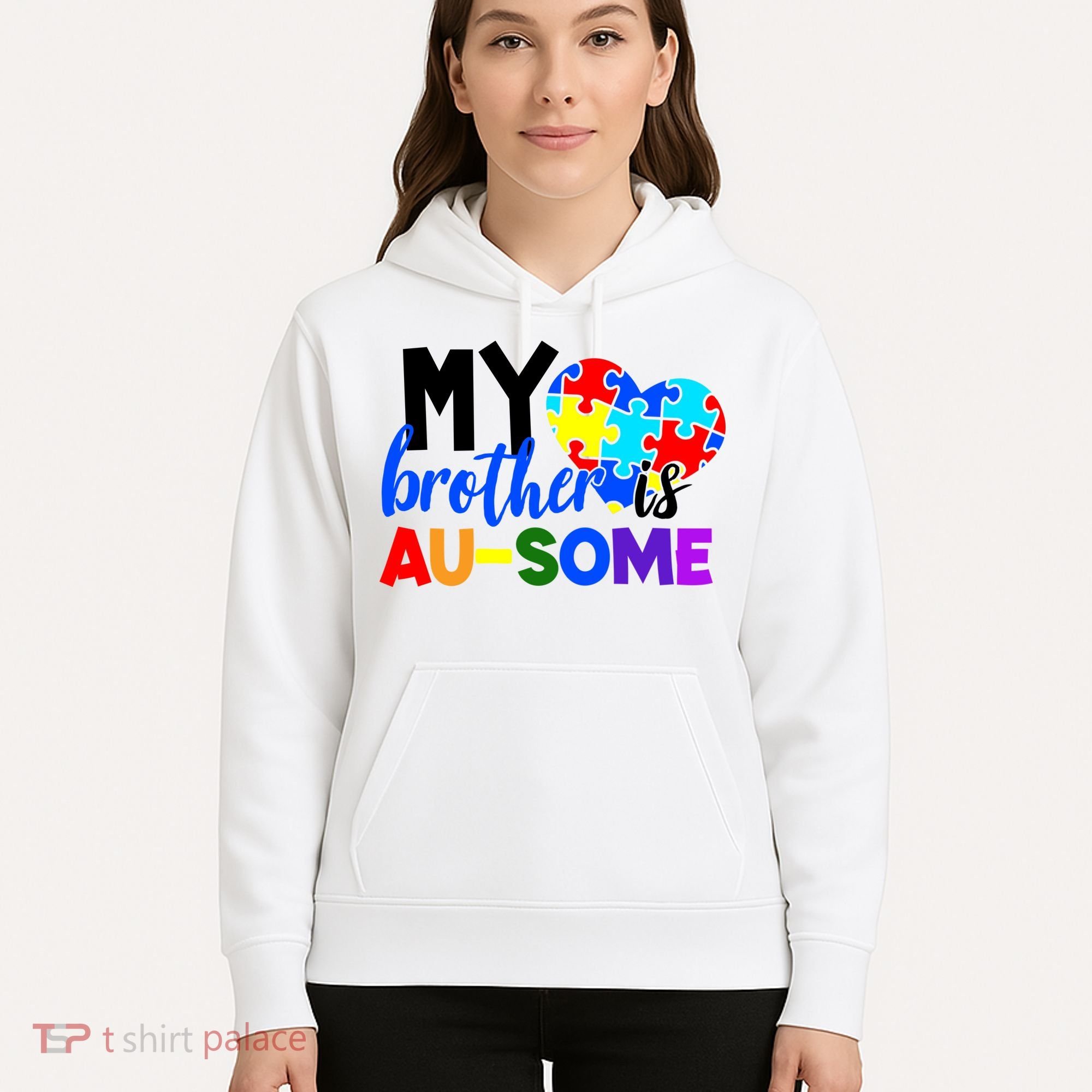 My Brother Is Ausome Autism Awareness Hoodie