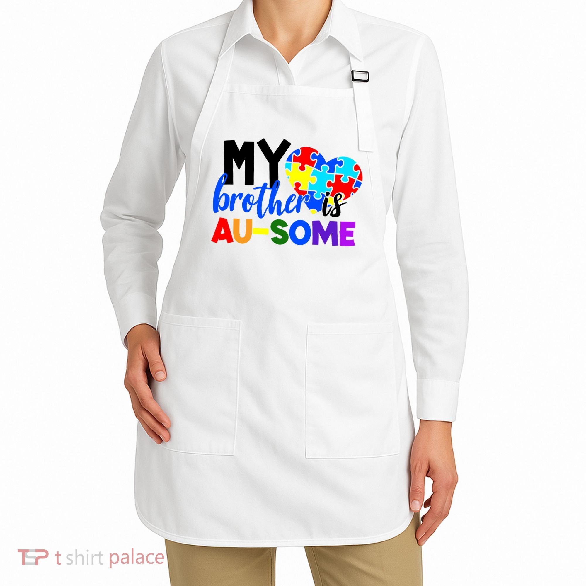 My Brother Is Ausome Autism Awareness Apron