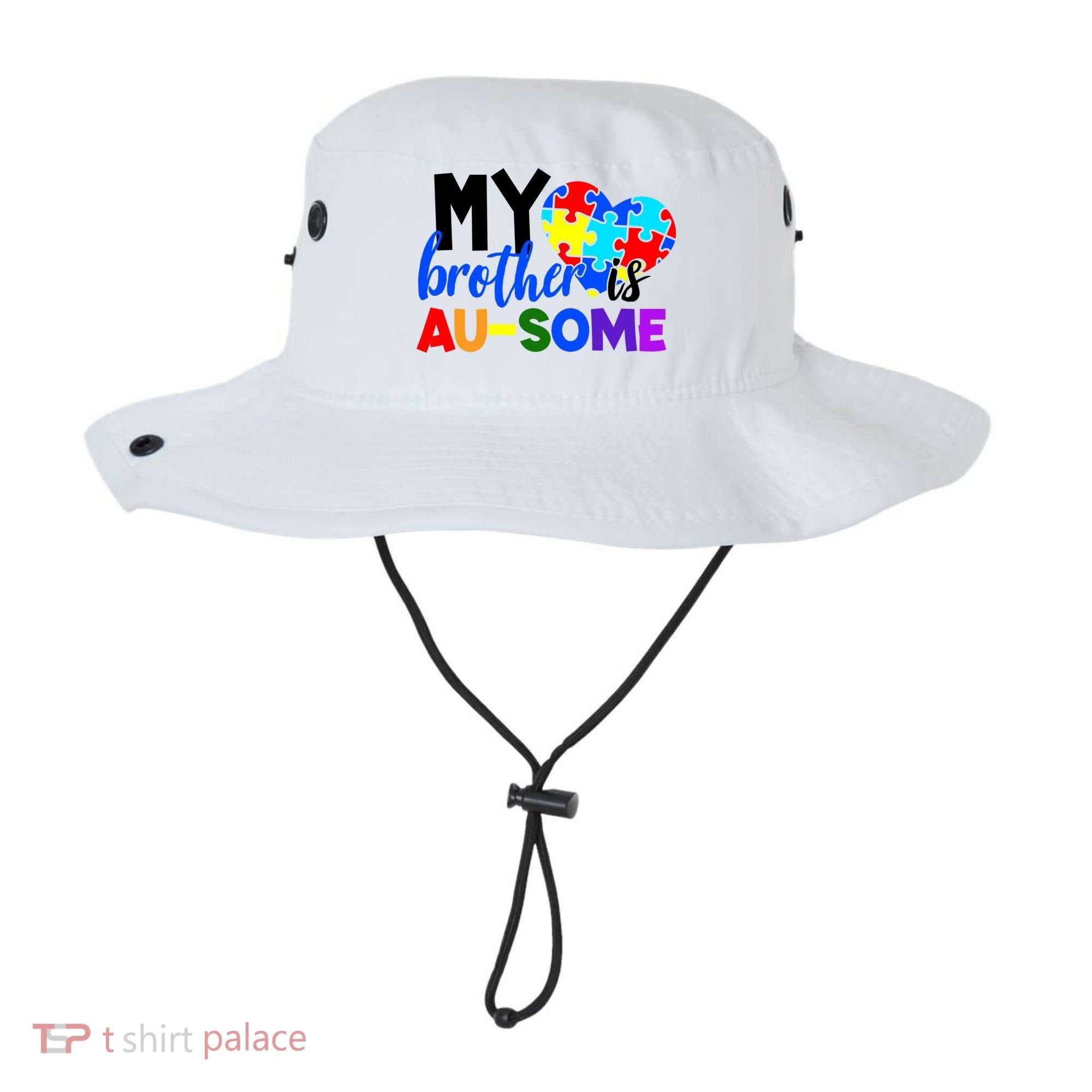 My Brother Is Ausome Autism Awareness Bucket Hat