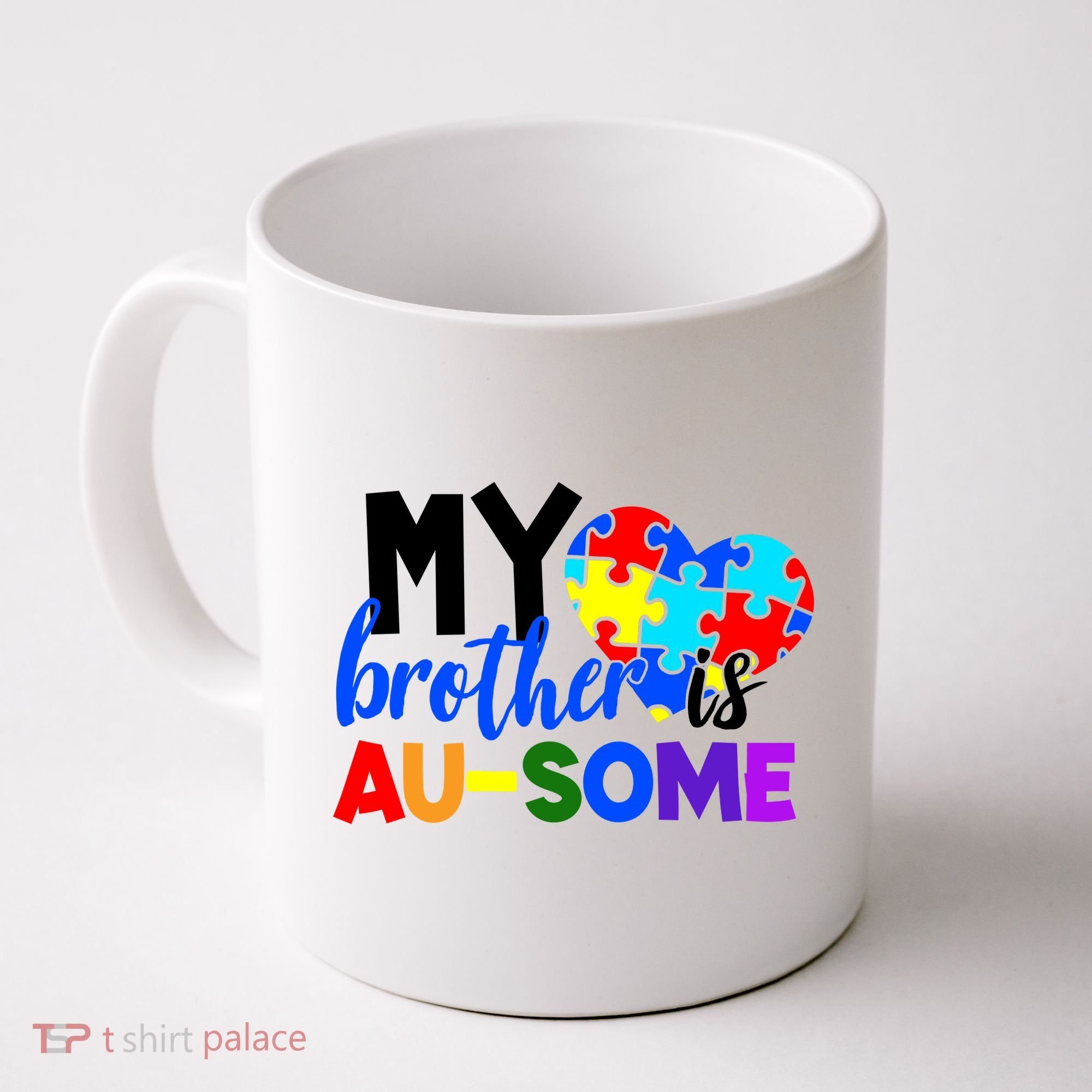 My Brother Is Ausome Autism Awareness Coffee Mug