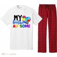 My Brother Is Ausome Autism Awareness Pajama Set thumb 0