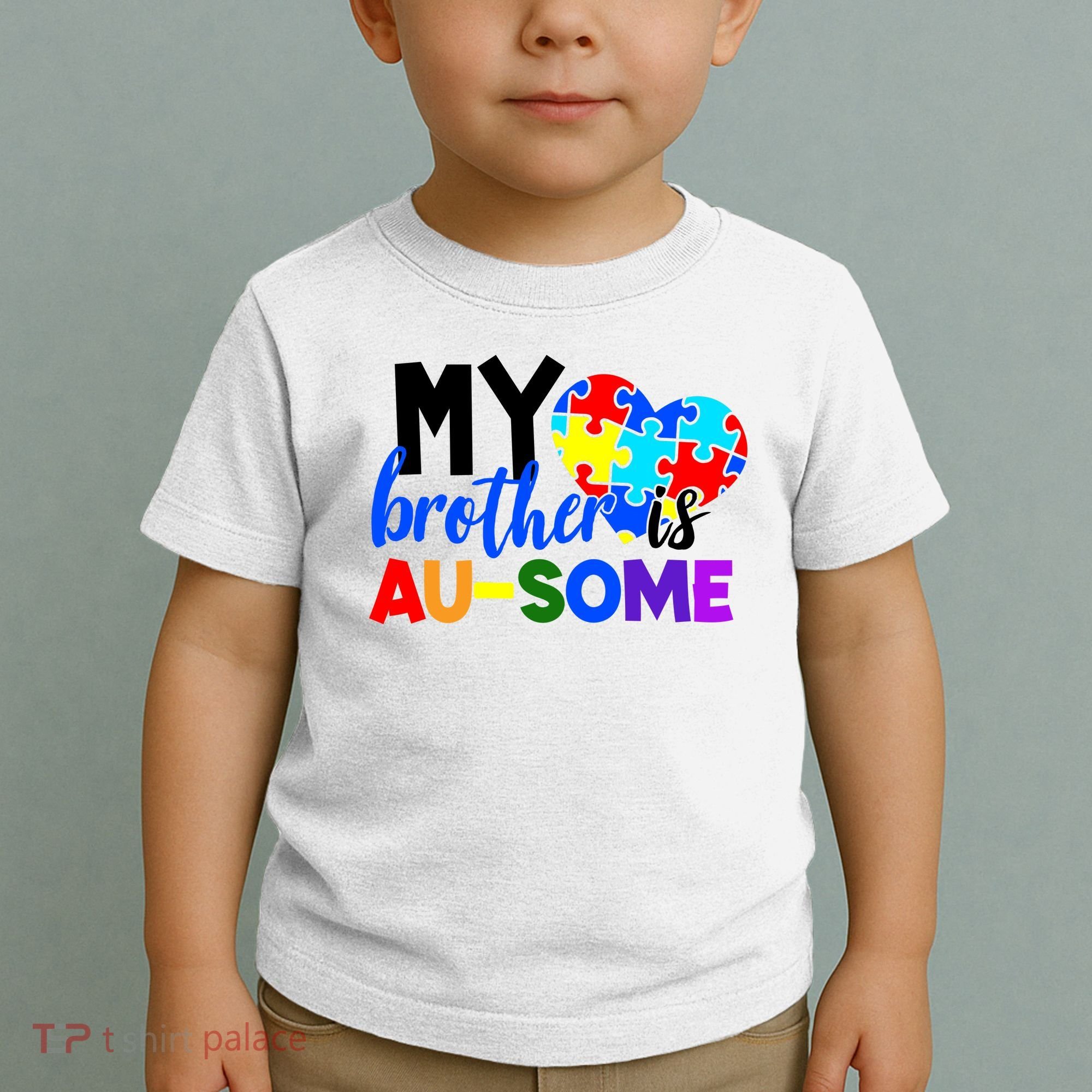 My Brother Is Ausome Autism Awareness Toddler T-Shirt