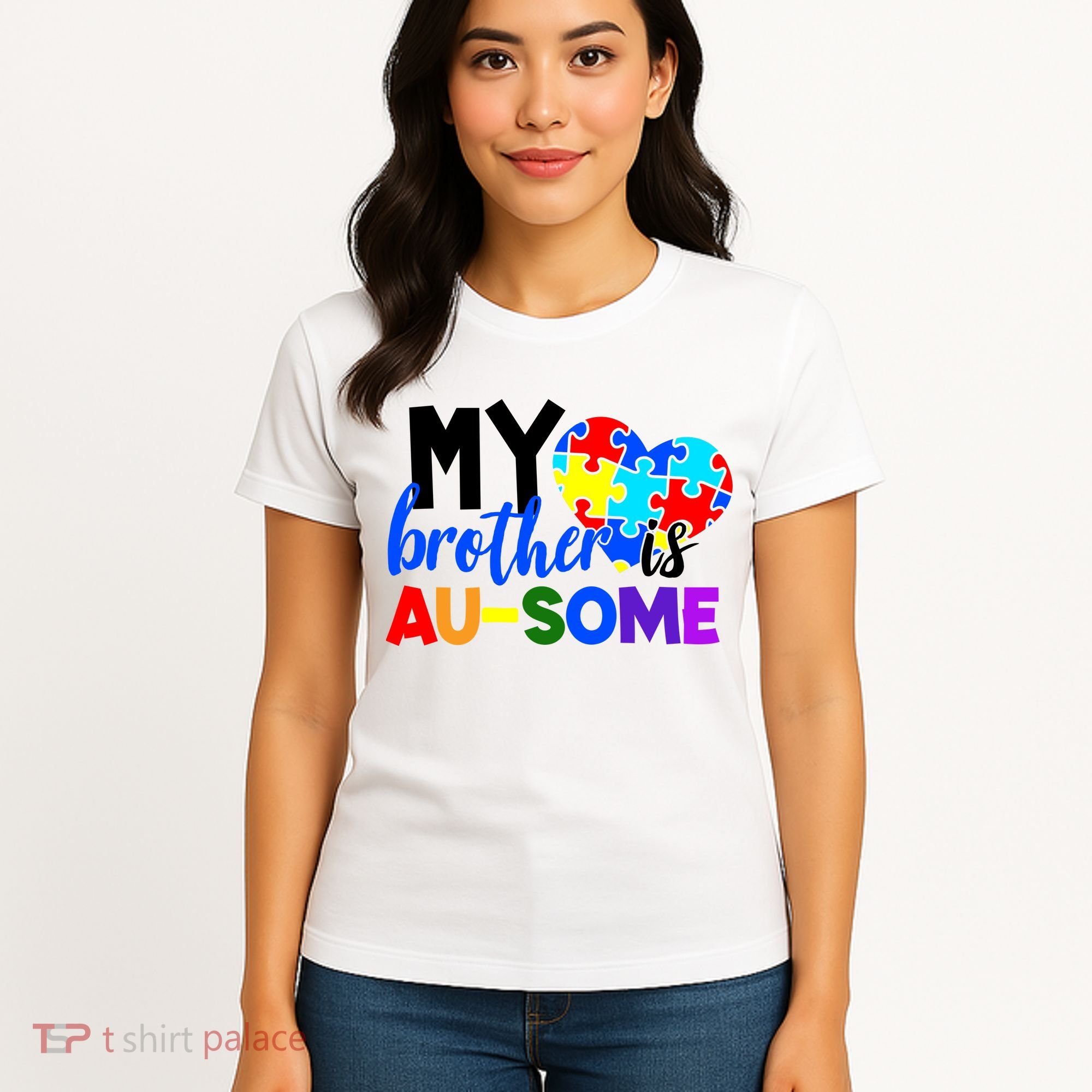 My Brother Is Ausome Autism Awareness Women's T-Shirt