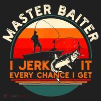 Master Baiter I’m Always Jerking My Rod For A Fishing Lovers Beanie thumb 2