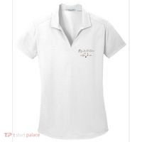 My Birthstone Is A Coffee Bean Funny Coffee Lover Women's Dry Zone Grid Polo thumb 0