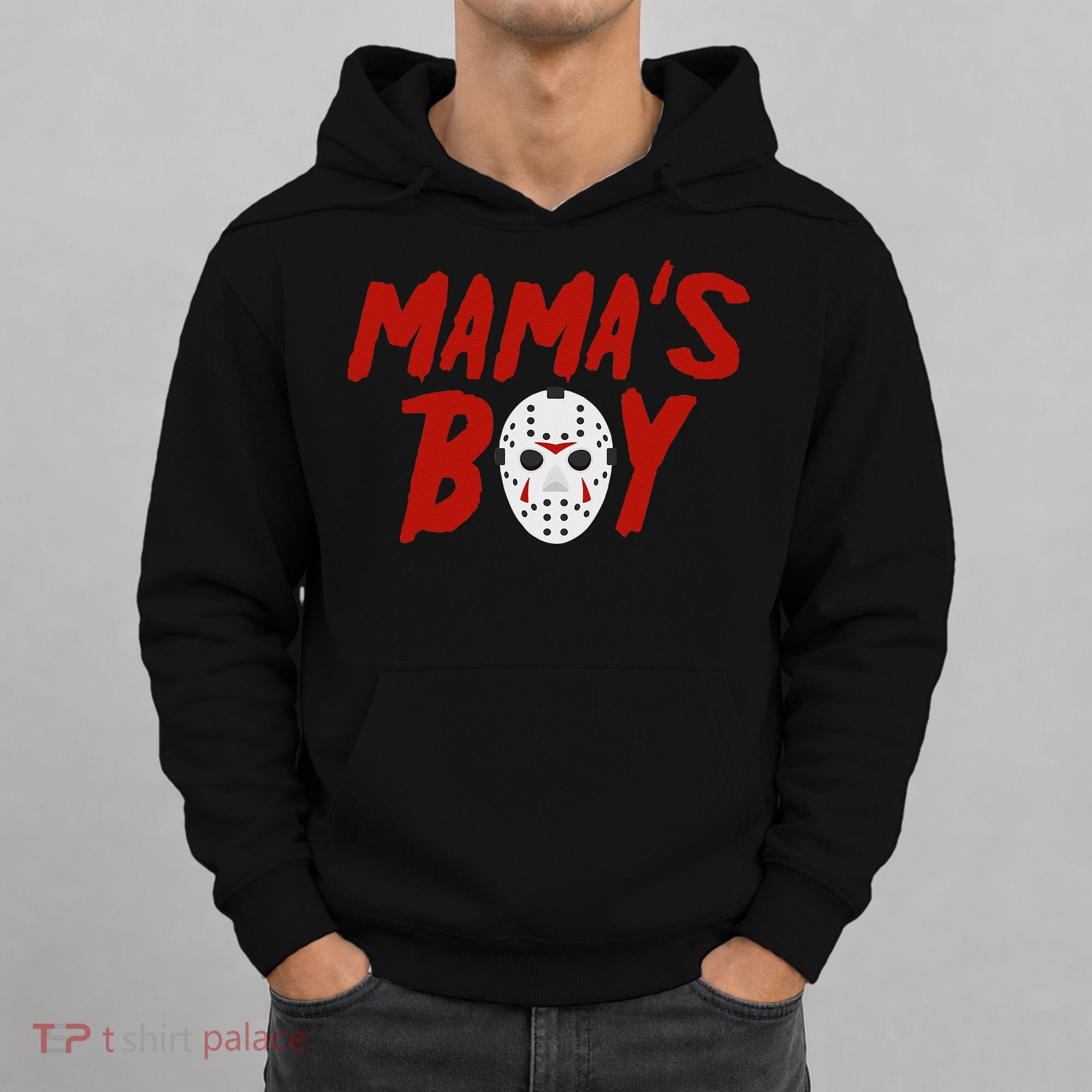 Mama´s Boy I Wish It Was Friday Halloween Hoodie