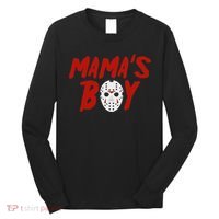 Mama´s Boy I Wish It Was Friday Halloween Long Sleeve Shirt thumb 0