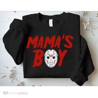 Mama´s Boy I Wish It Was Friday Halloween Sweatshirt thumb 2