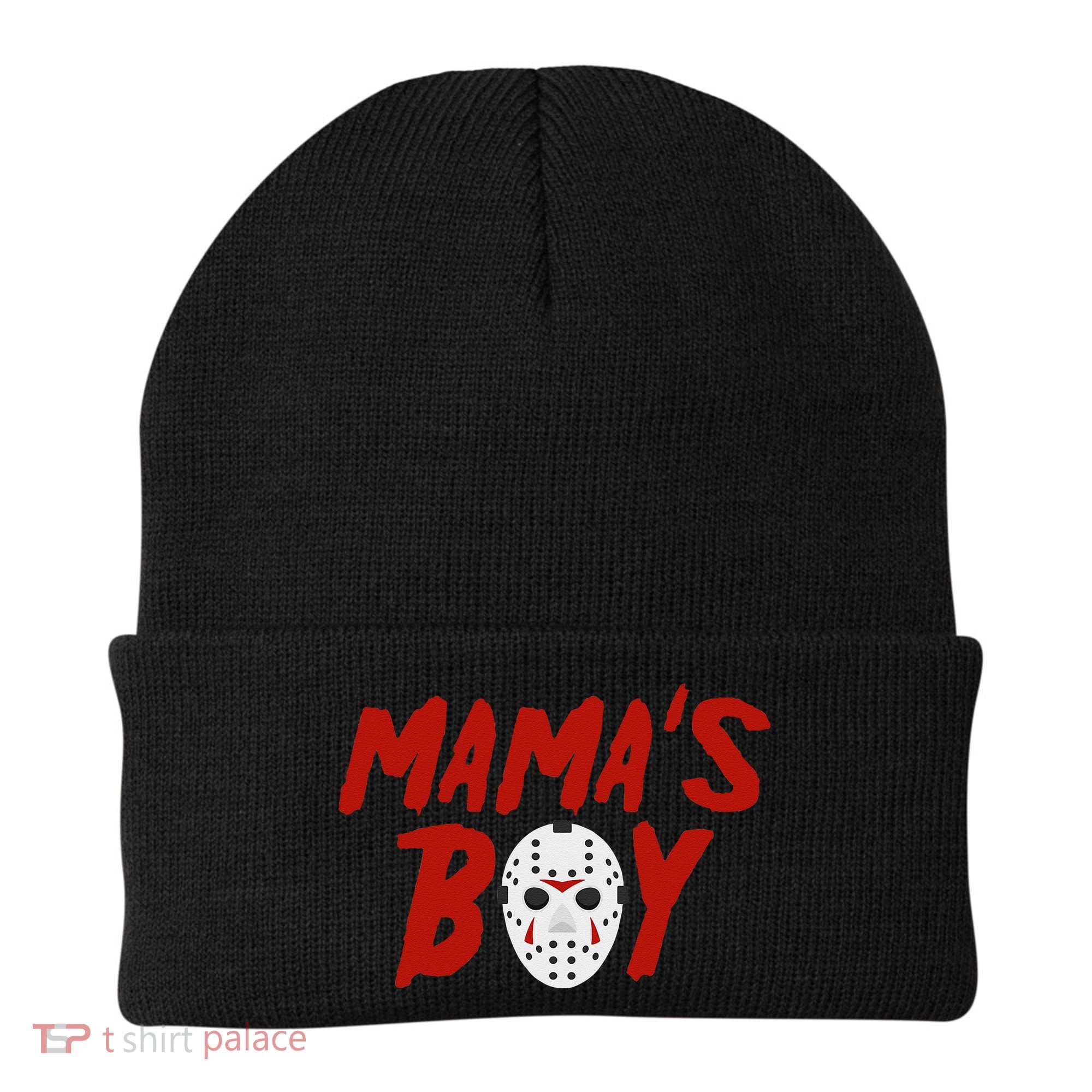 Mama´s Boy I Wish It Was Friday Halloween Beanie