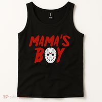 Mama´s Boy I Wish It Was Friday Halloween Tank Top thumb 2