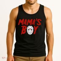 Mama´s Boy I Wish It Was Friday Halloween Tank Top thumb 3