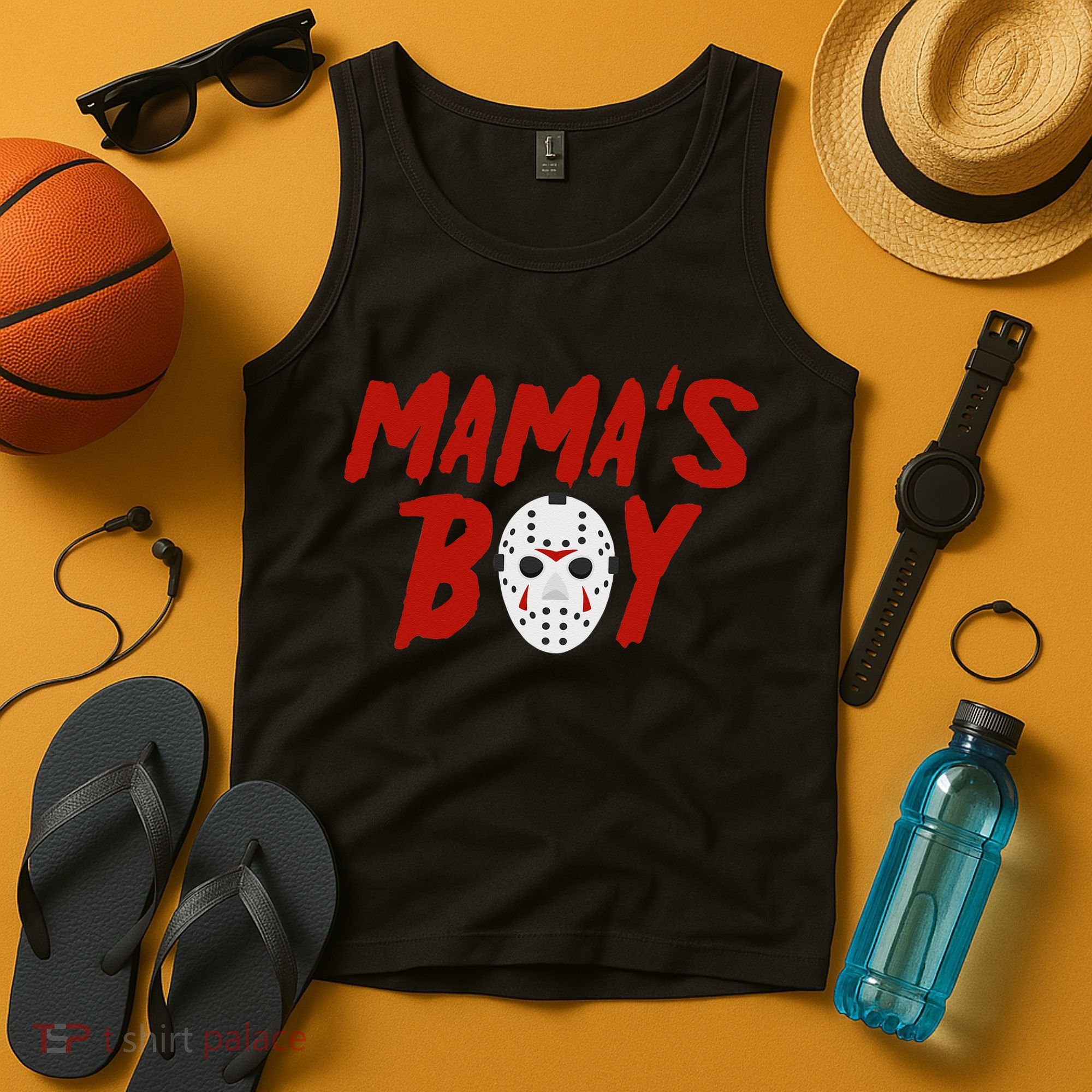 Mama´s Boy I Wish It Was Friday Halloween Tank Top