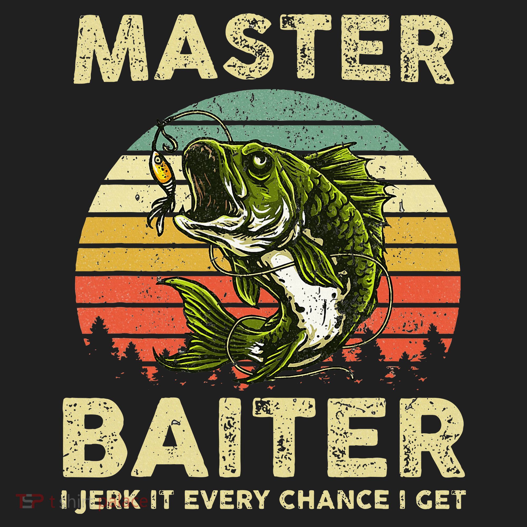 Master Baiter I Jerk It Every Chance I Get Funny Fishing Beanie