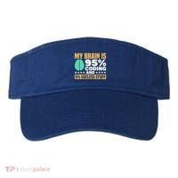 My Brain Is 95% Coding 5% Useless Stuff Great Gift Visor thumb 0