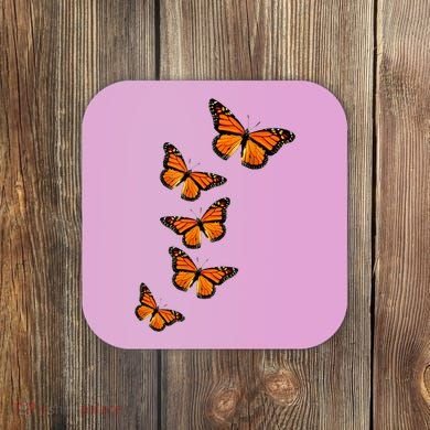 Monarch Butterflies Inspirational Entomologists Coaster