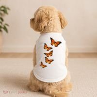 Monarch Butterflies Inspirational Entomologists Doggie Tank thumb 2