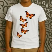 Monarch Butterflies Inspirational Entomologists T-Shirt thumb 3