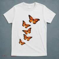 Monarch Butterflies Inspirational Entomologists T-Shirt thumb 5