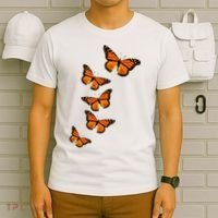 Monarch Butterflies Inspirational Entomologists T-Shirt thumb 6