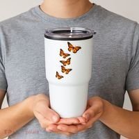 Monarch Butterflies Inspirational Entomologists Tumbler thumb 2