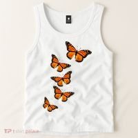 Monarch Butterflies Inspirational Entomologists Tank Top thumb 2