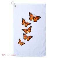 Monarch Butterflies Inspirational Entomologists Golf Towel thumb 0