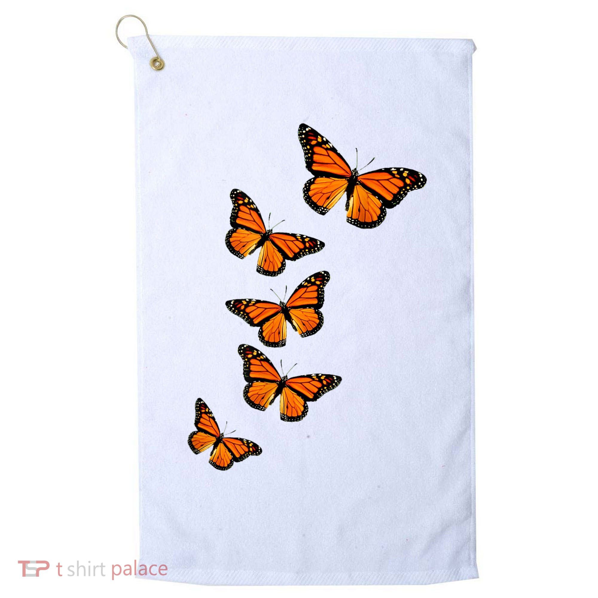 Monarch Butterflies Inspirational Entomologists Golf Towel