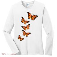 Monarch Butterflies Inspirational Entomologists Women's Long Sleeve Shirt thumb 0