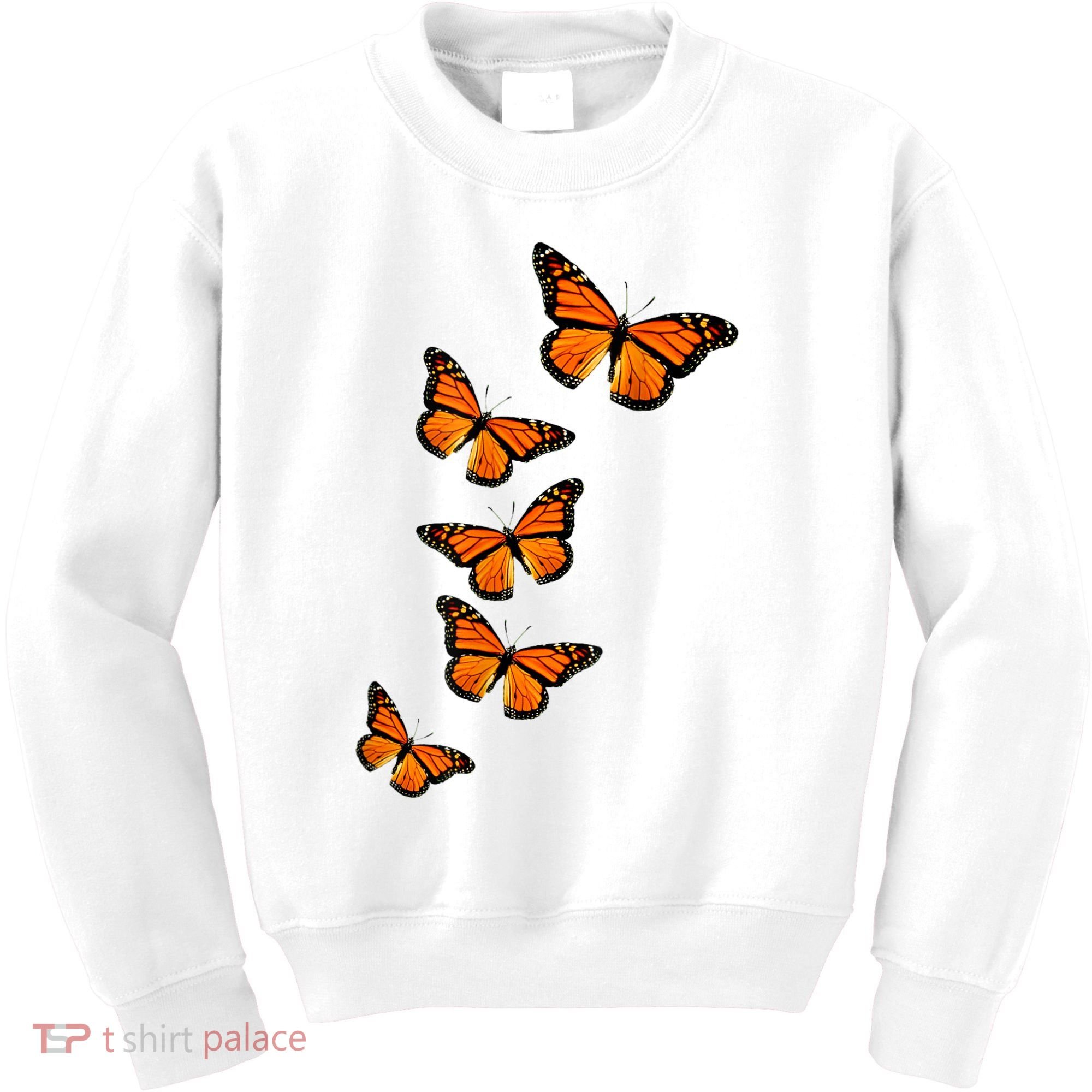 Monarch Butterflies Inspirational Entomologists Kids Sweatshirt