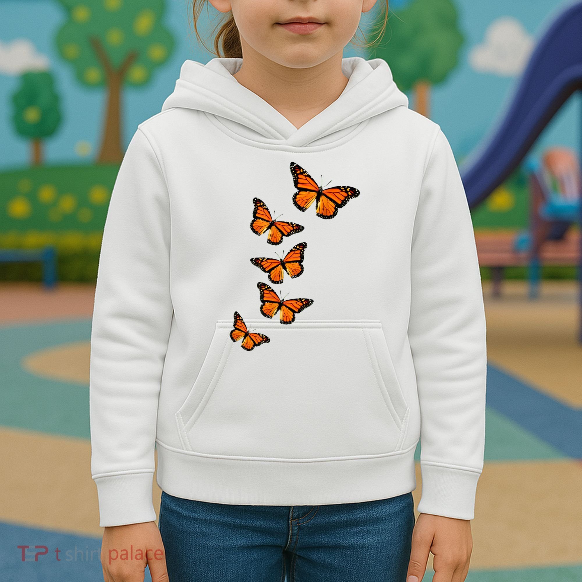 Monarch Butterflies Inspirational Entomologists Kids Hoodie