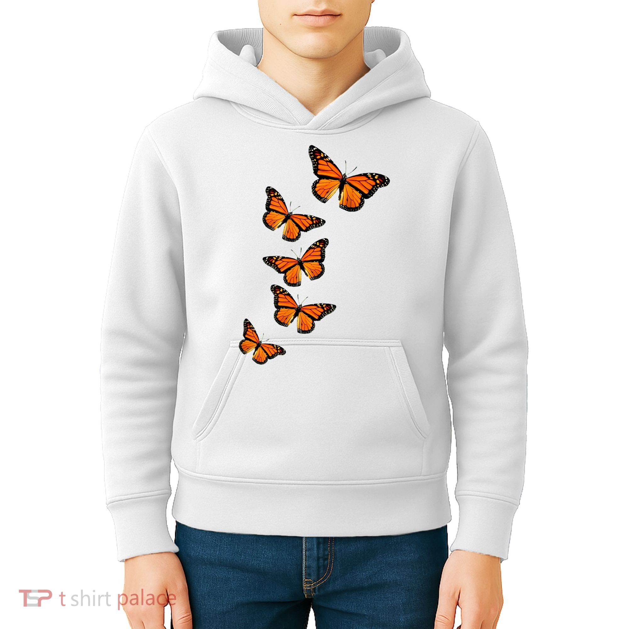 Monarch Butterflies Inspirational Entomologists Kids Hoodie