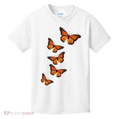 Monarch Butterflies Inspirational Entomologists Kids T-Shirt