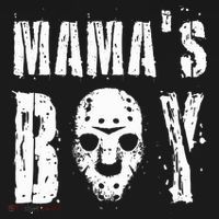 Mama's Boy Jason Hockey Mask Halloween Horror Movie Face T-Shirt thumb 7
