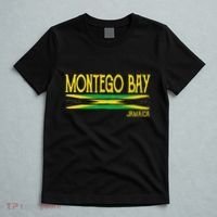 Montego Bay Jamaica Jamaican Flag Gift Souvenir T-Shirt thumb 5