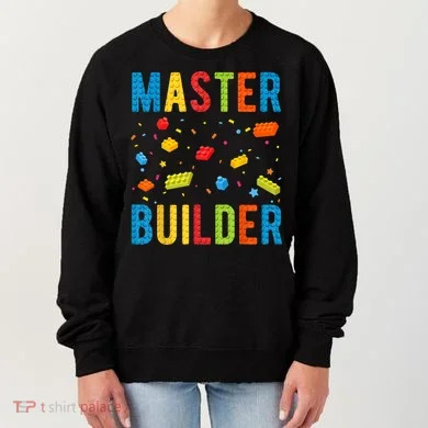 Master Builder Building Blocks Brick Builder Women's Sweatshirt