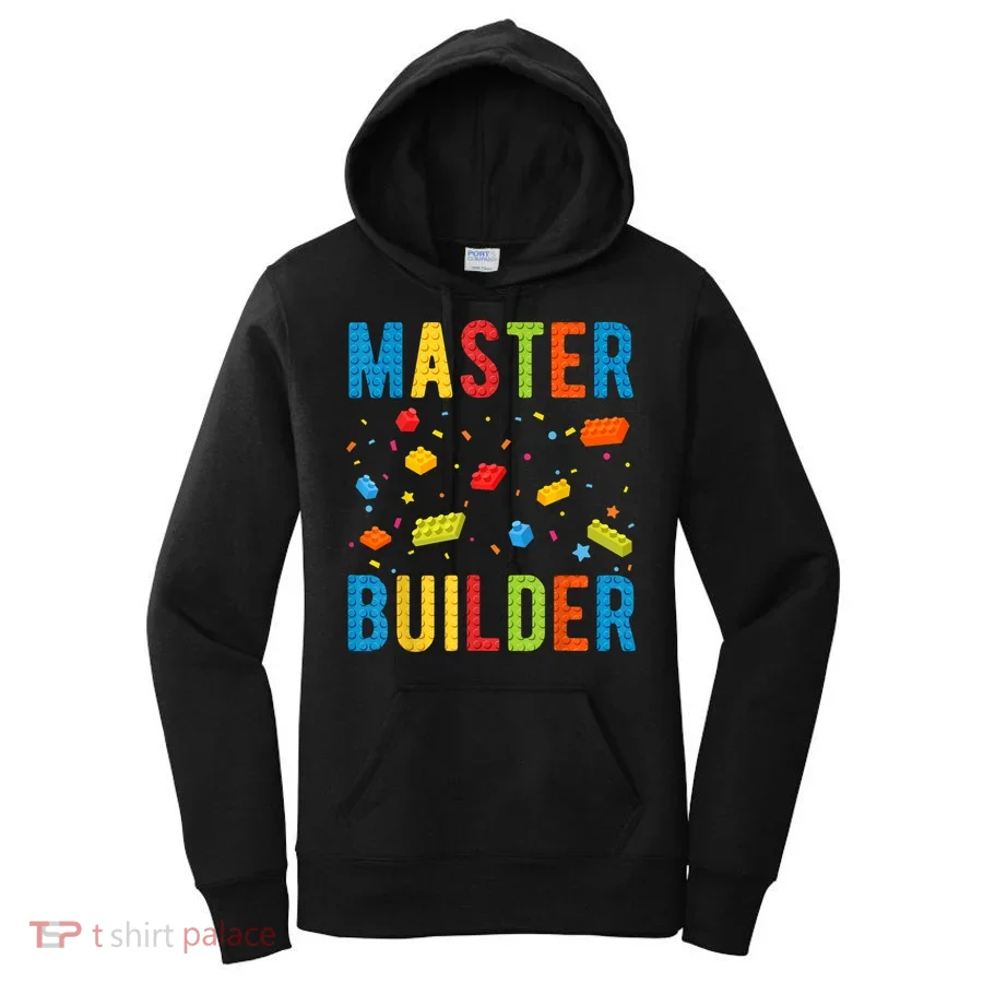 Master Builder Building Blocks Brick Builder Women's Hoodie
