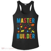 Master Builder Building Blocks Brick Builder Ladies PosiCharge Competitor Racerback Tank thumb 0