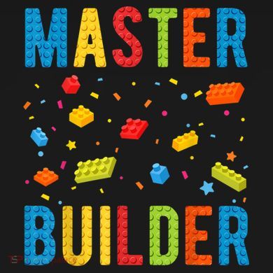 Master Builder Building Blocks Brick Builder Ladies PosiCharge Competitor Racerback Tank