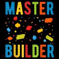Master Builder Building Blocks Brick Builder Ladies PosiCharge Competitor Racerback Tank thumb 2