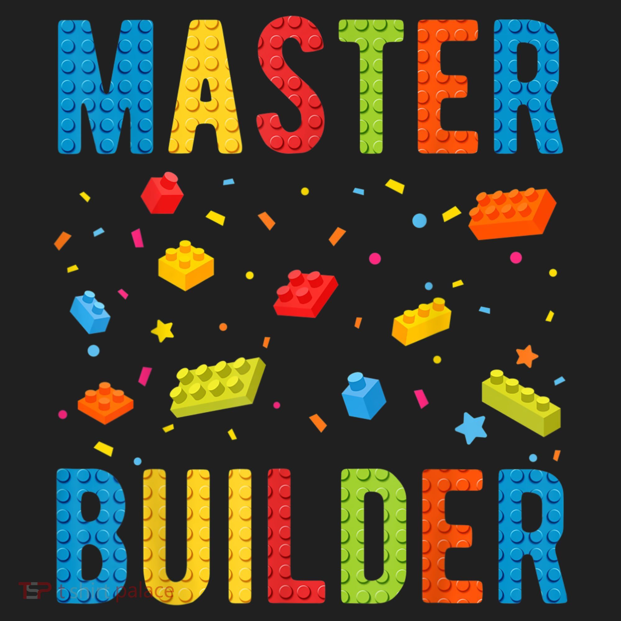 Master Builder Building Blocks Brick Builder Golf Towel
