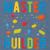 Master Builder Building Blocks Brick Builder Garment-Dyed Sweatshirt thumb 2