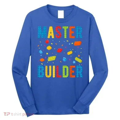 Master Builder Building Blocks Brick Builder Long Sleeve Shirt