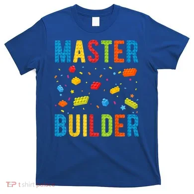 Master Builder Building Blocks Brick Builder T-Shirt
