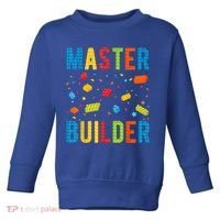 Master Builder Building Blocks Brick Builder Toddler Sweatshirt thumb 0