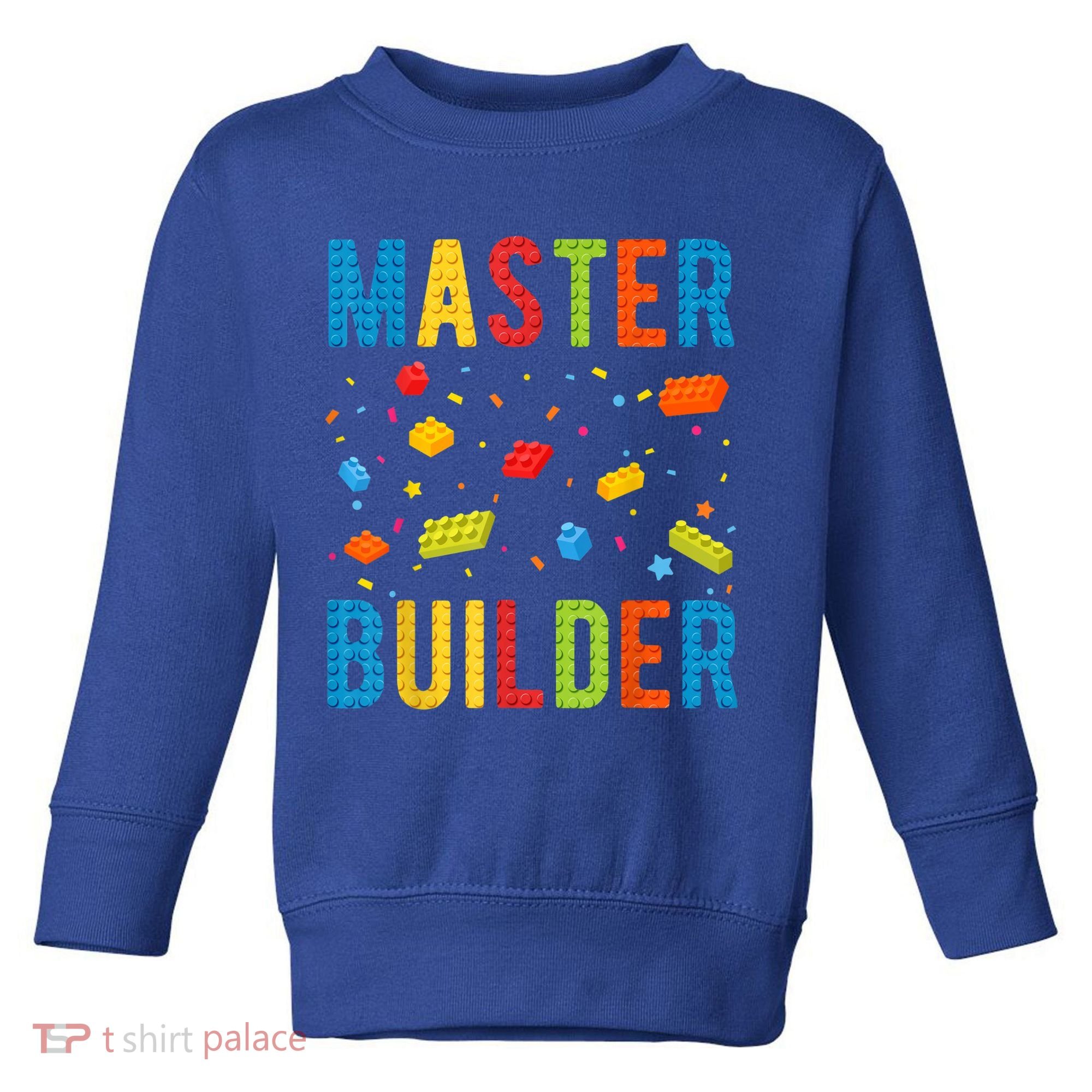 Master Builder Building Blocks Brick Builder Toddler Sweatshirt