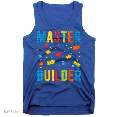 Master Builder Building Blocks Brick Builder Tank Top