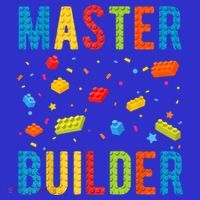 Master Builder Building Blocks Brick Builder Toddler T-Shirt thumb 4