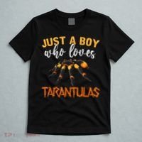 Men Boys Kids Just A Boy Who Loves Tarantulas Spider T-Shirt thumb 5