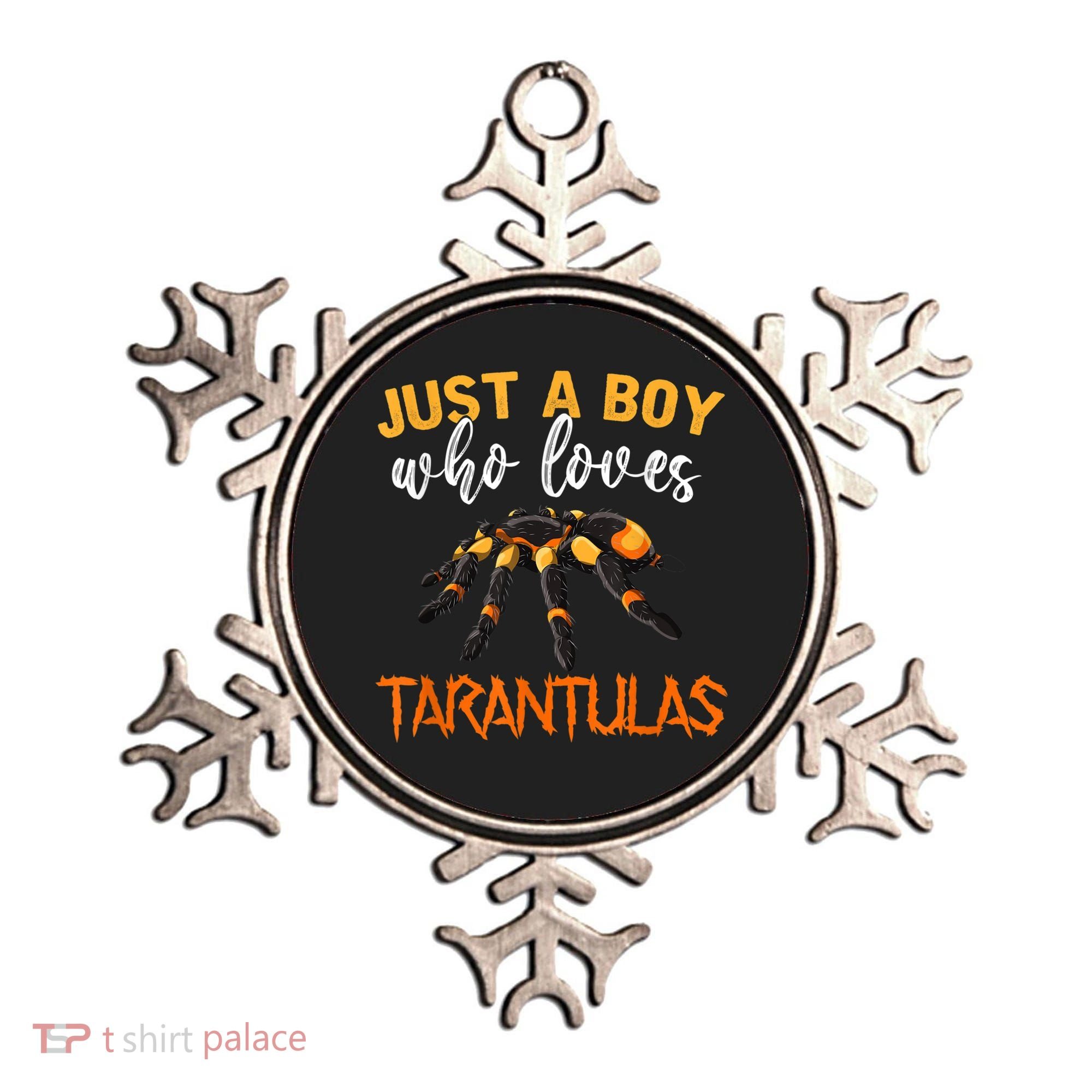 Men Boys Kids Just A Boy Who Loves Tarantulas Spider Ornament