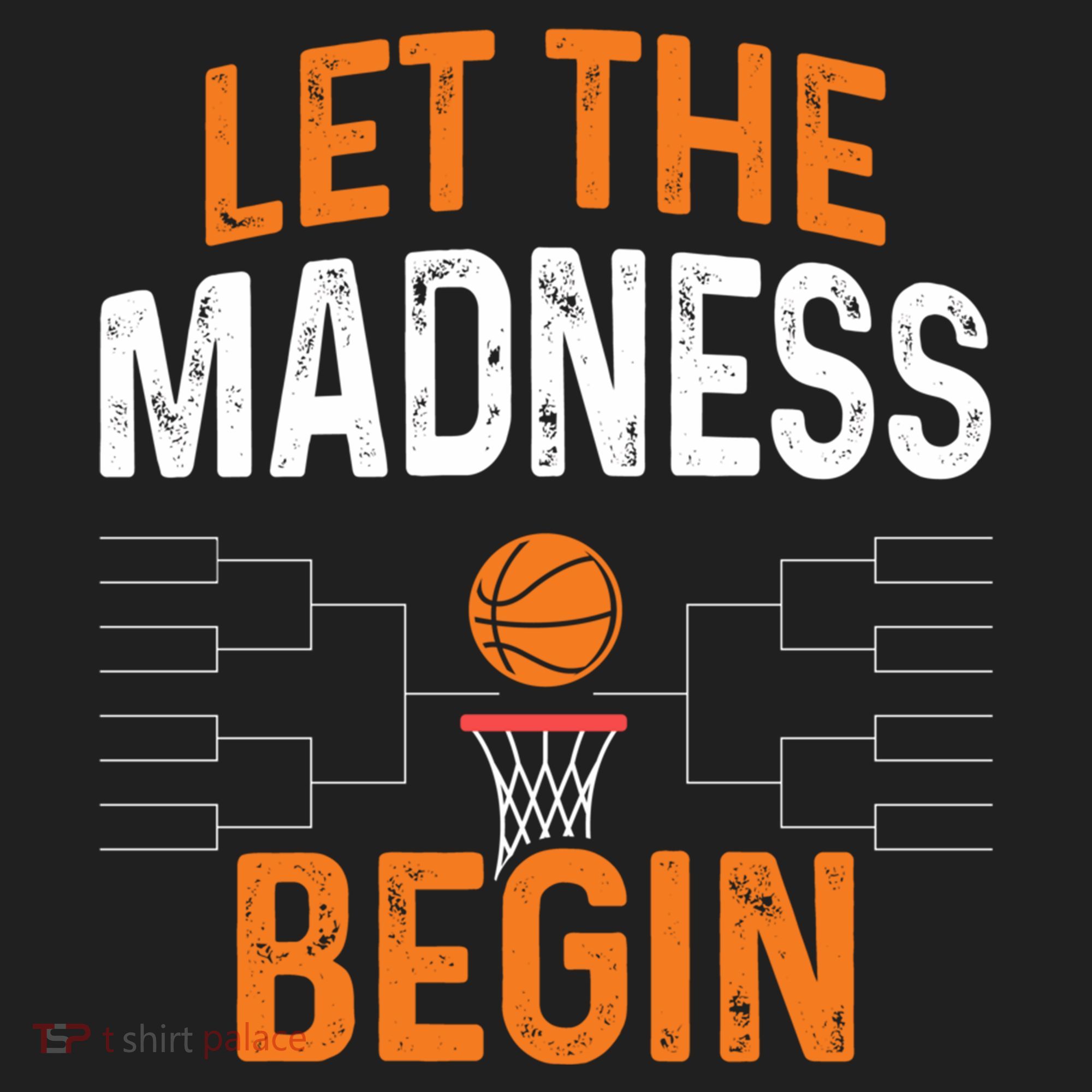 March Basketball Let The Madness Begin Funny Bracket Party Meaningful Gift Beanie
